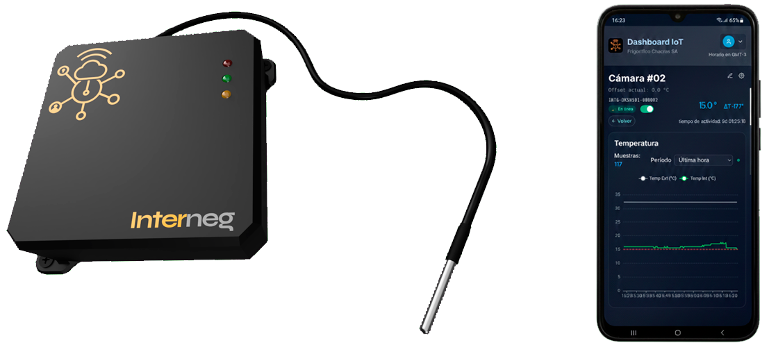 Dispositivo Interneg IoT